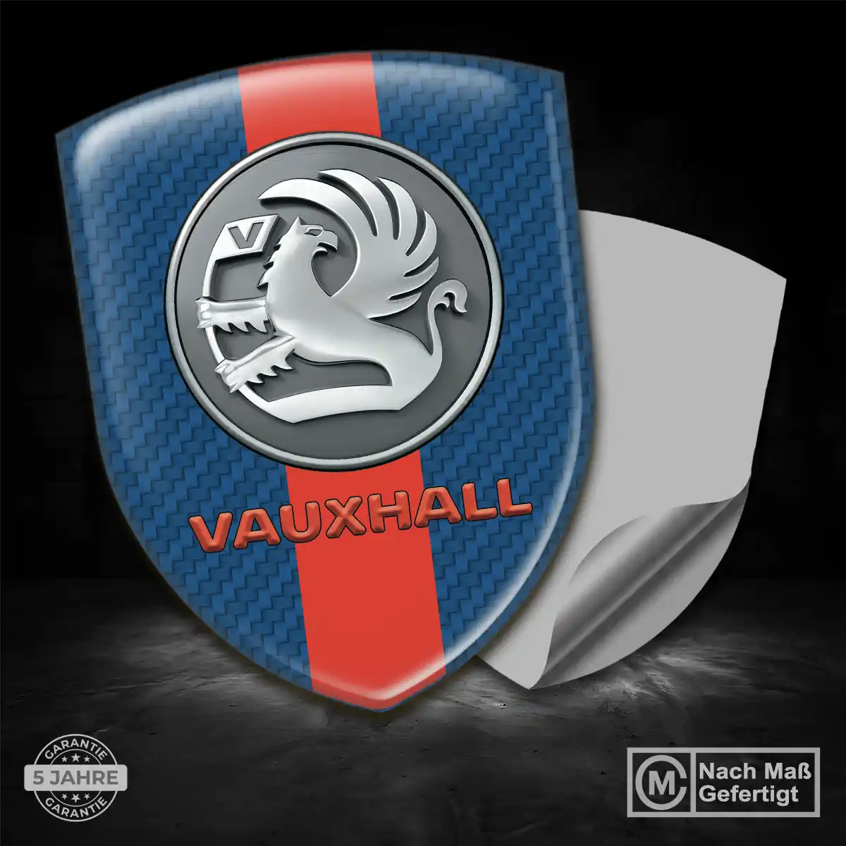 Vauxhall Wappen Aufkleber Emblem Ausdrucksstarkes Design