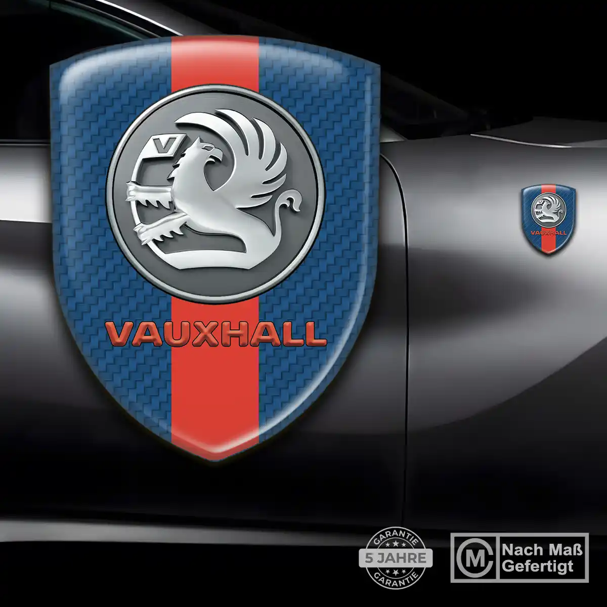 Vauxhall Wappen Aufkleber Emblem Ausdrucksstarkes Design