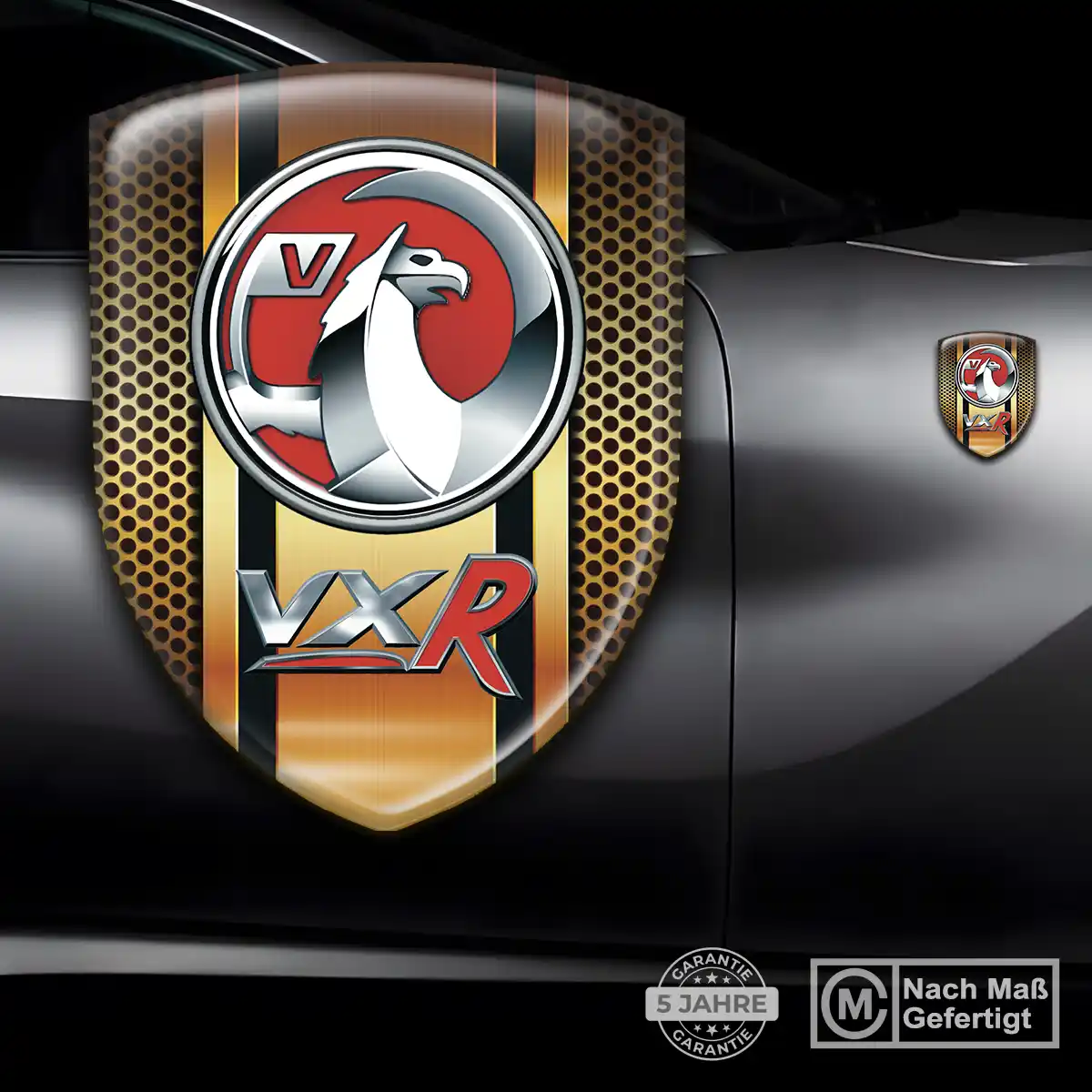 Vauxhall Wappen Aufkleber Emblem Auto Hochwertiges Harz
