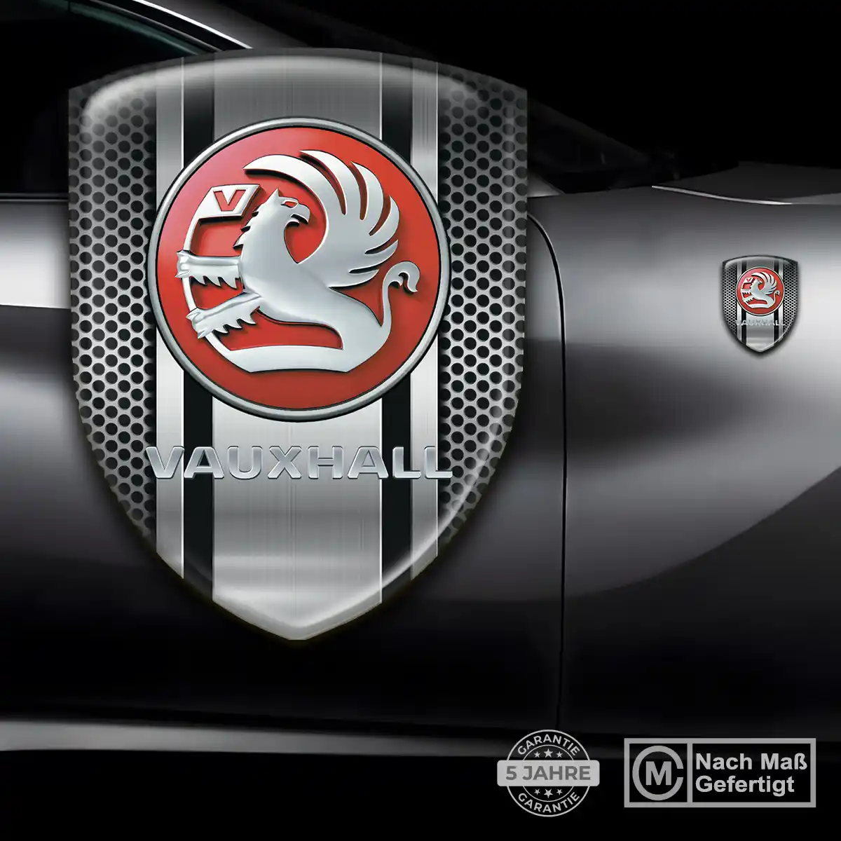 Vauxhall Wappen Aufkleber Emblem Elegantes Design