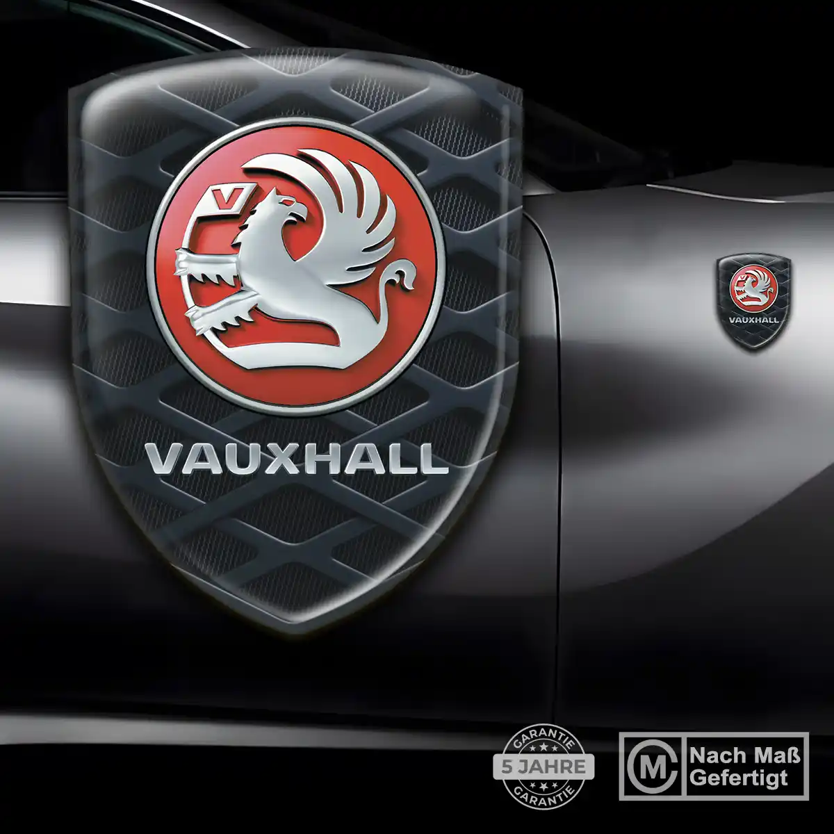 Vauxhall Wappen Aufkleber Emblem Hochwertiges Harz