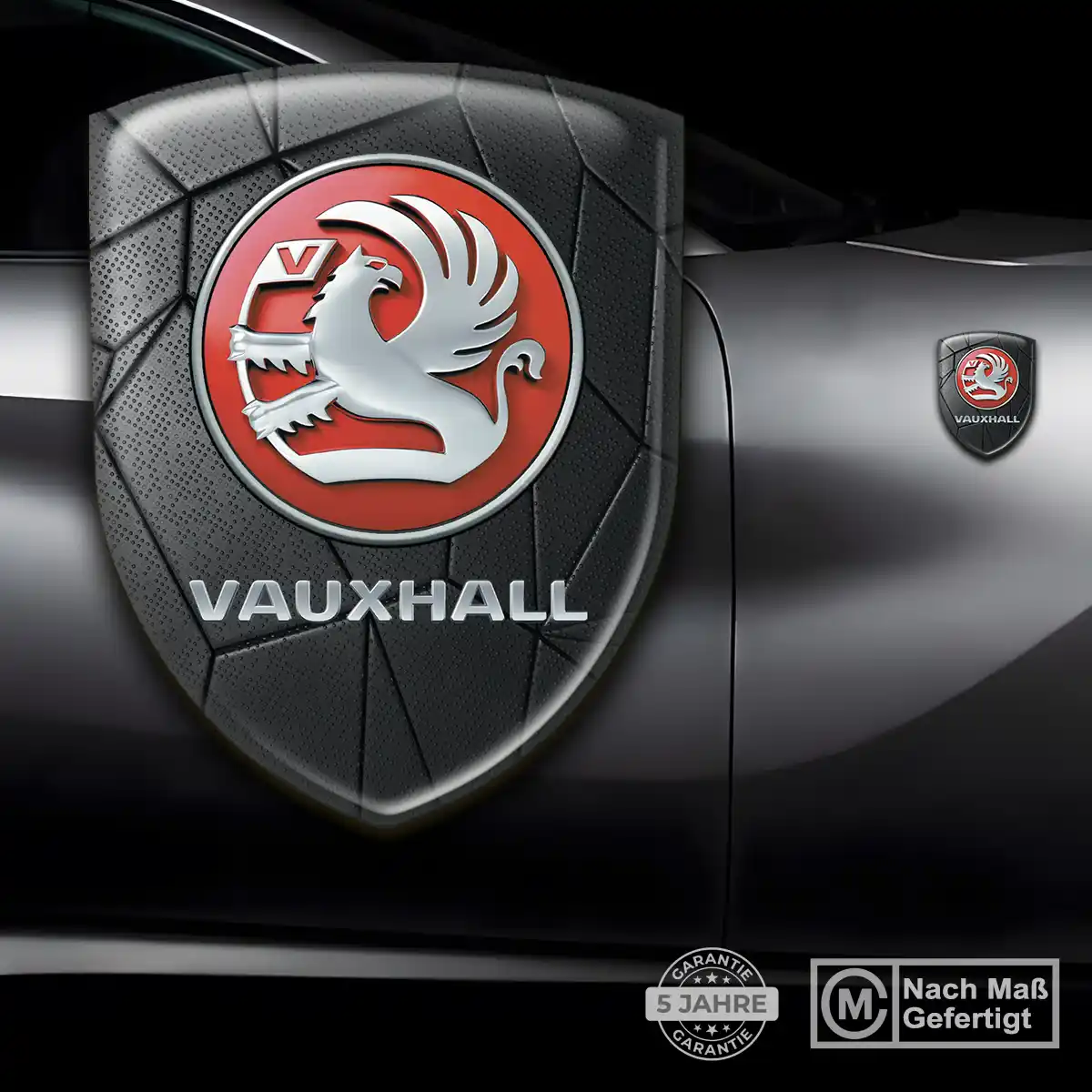 Vauxhall Wappen Aufkleber Emblem Premium-Edition