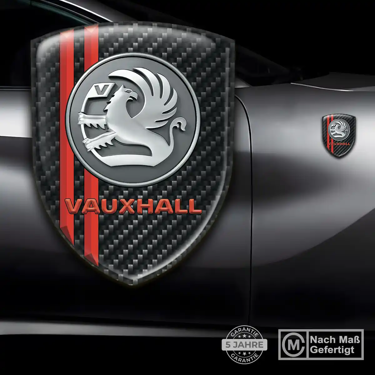 Vauxhall Wappen Aufkleber Emblem Stilvolles Design