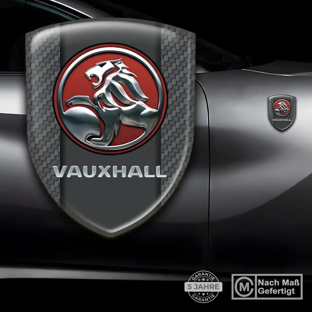 Vauxhall Wappen Emblem Aufkleber Auto Hochwertiges Harz