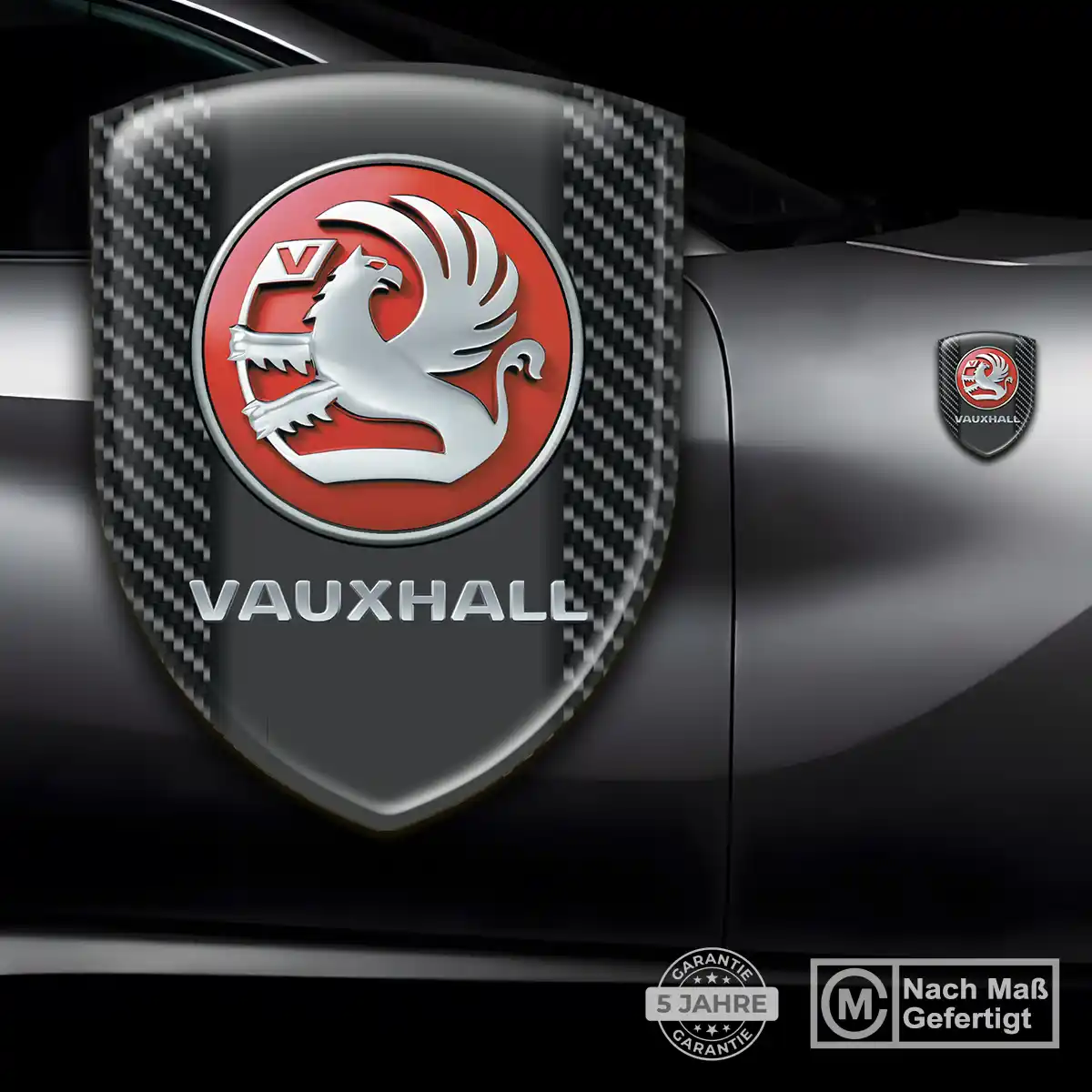 Vauxhall Wappen Emblem Aufkleber Modernes Design