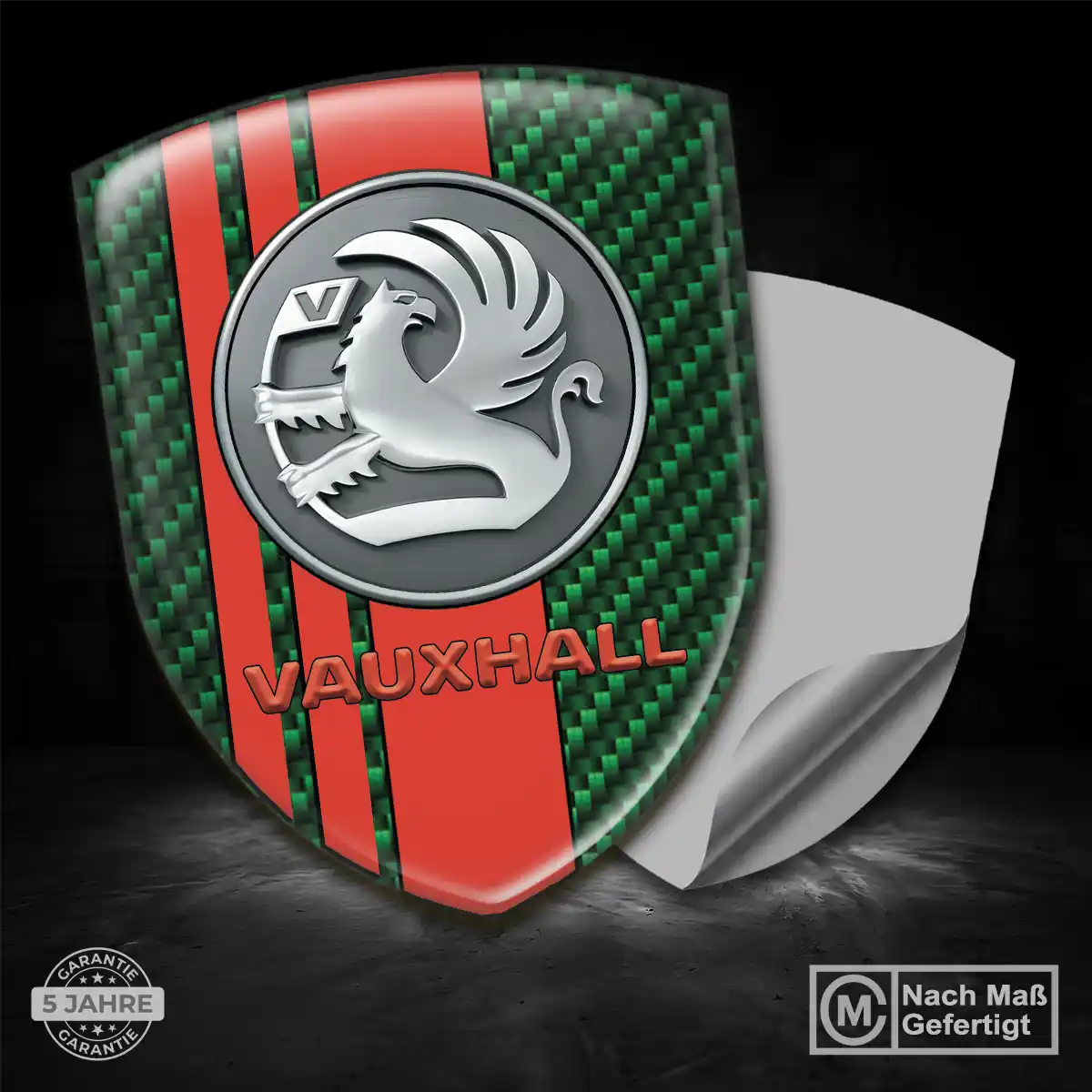 Vauxhall Wappen Emblem Aufkleber Tuningfahrzeug