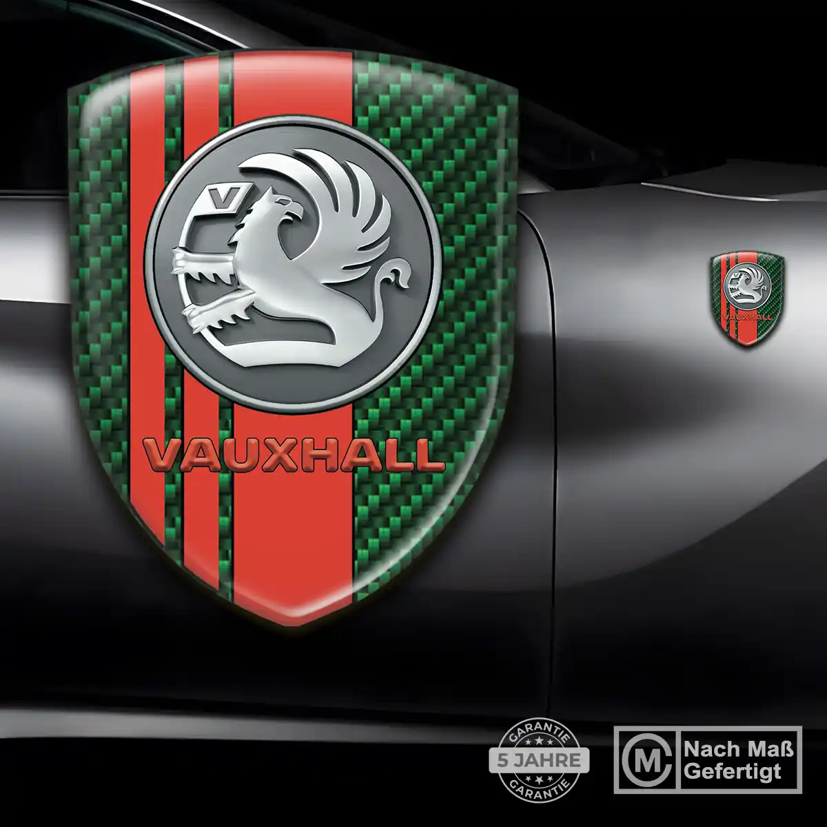 Vauxhall Wappen Emblem Aufkleber Tuningfahrzeug