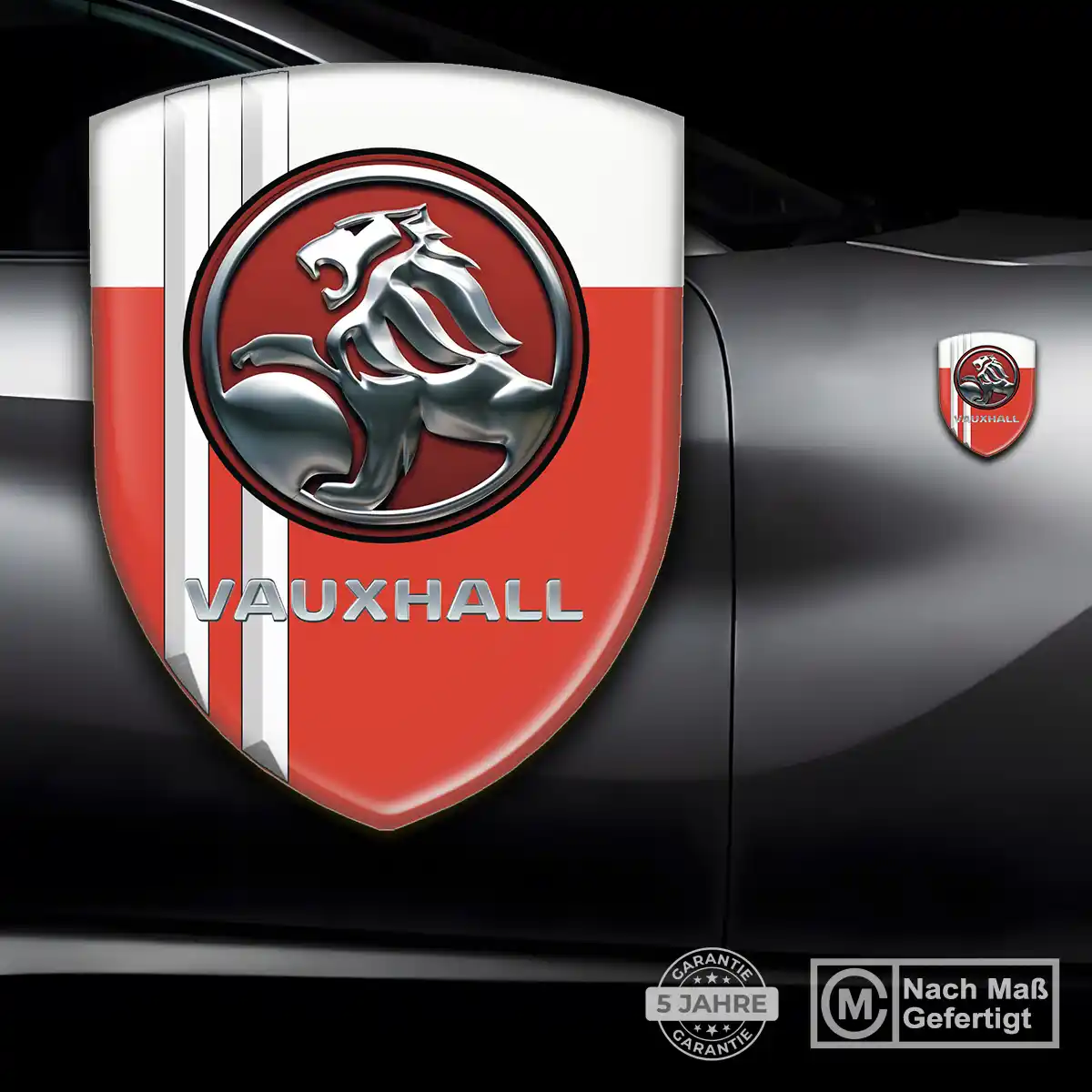 Vauxhall Wappen Emblem Auto Ausdrucksstarkes Design