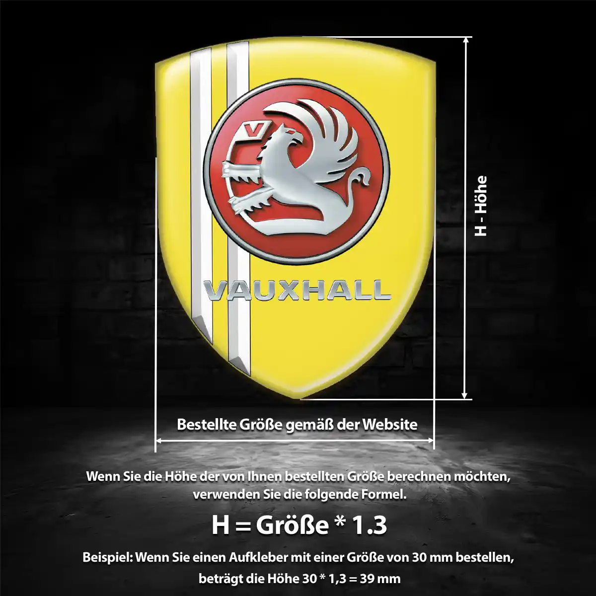 Vauxhall Wappen Emblem Auto Exterieurdesign