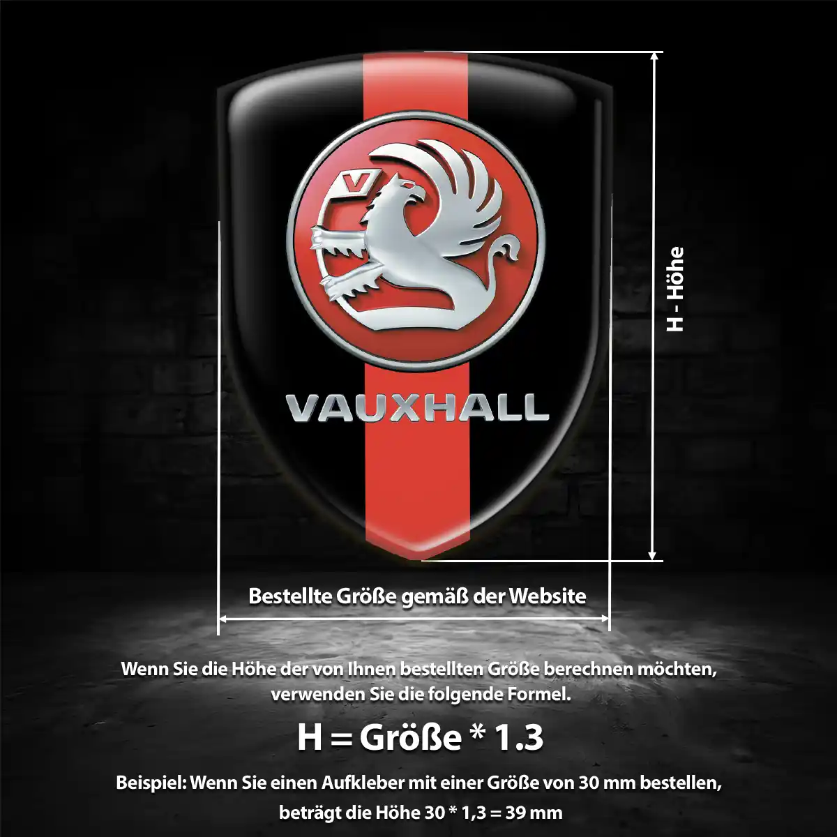 Vauxhall Wappen Emblem Auto Modernes Design