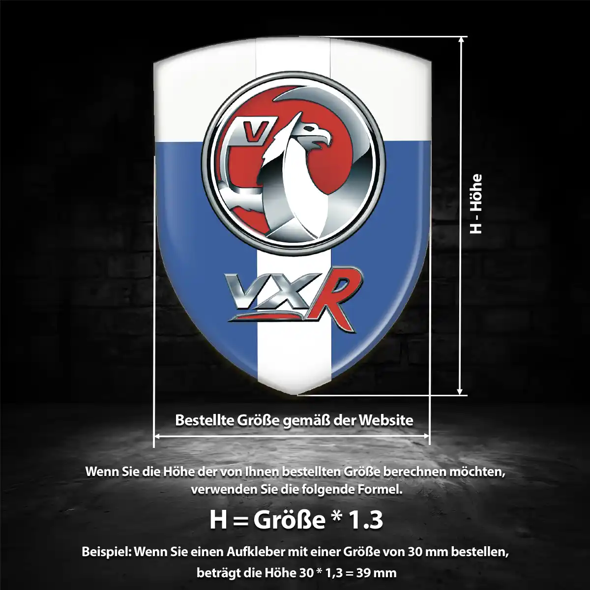 Vauxhall Wappen Emblem Erstklassige Qualität