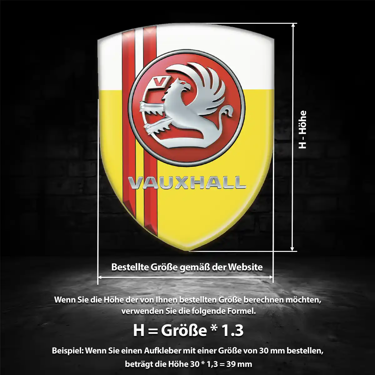 Vauxhall Wappen Emblem Markenedition