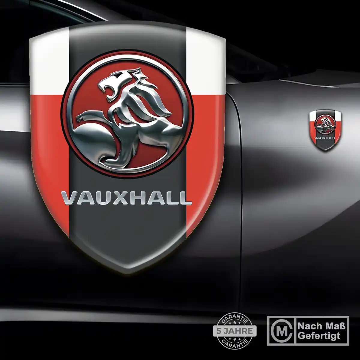 Vauxhall Wappen Emblem Tuningfahrzeug