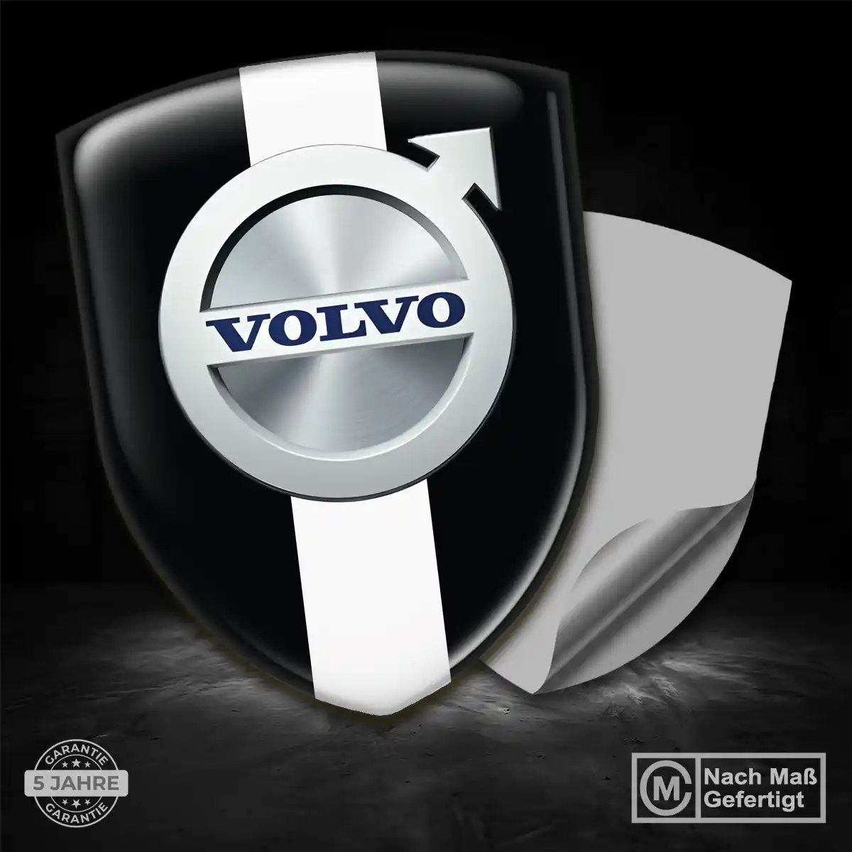 Volvo 3D Gel Aufkleber Auto Interieurdesign