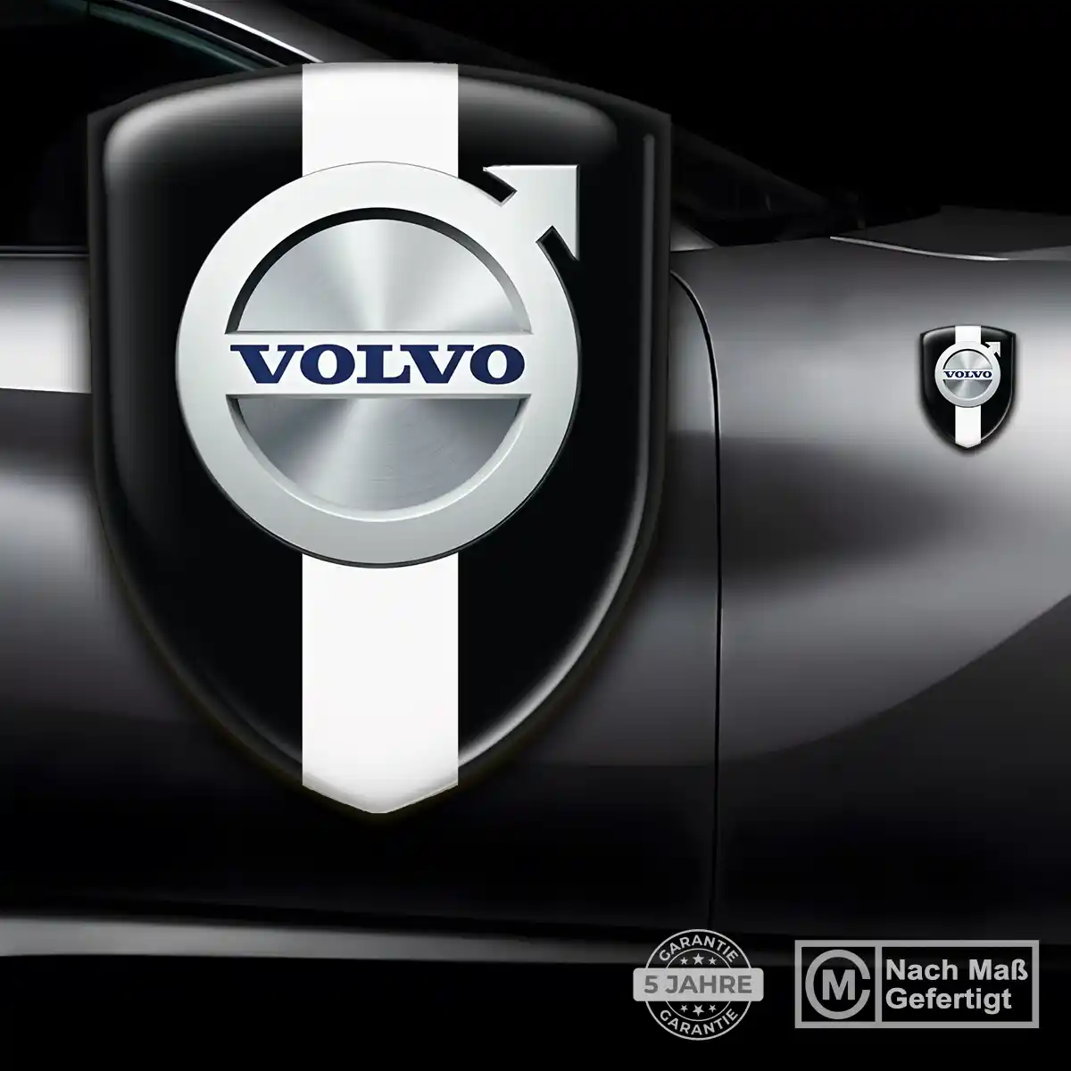 Volvo 3D Gel Aufkleber Auto Interieurdesign