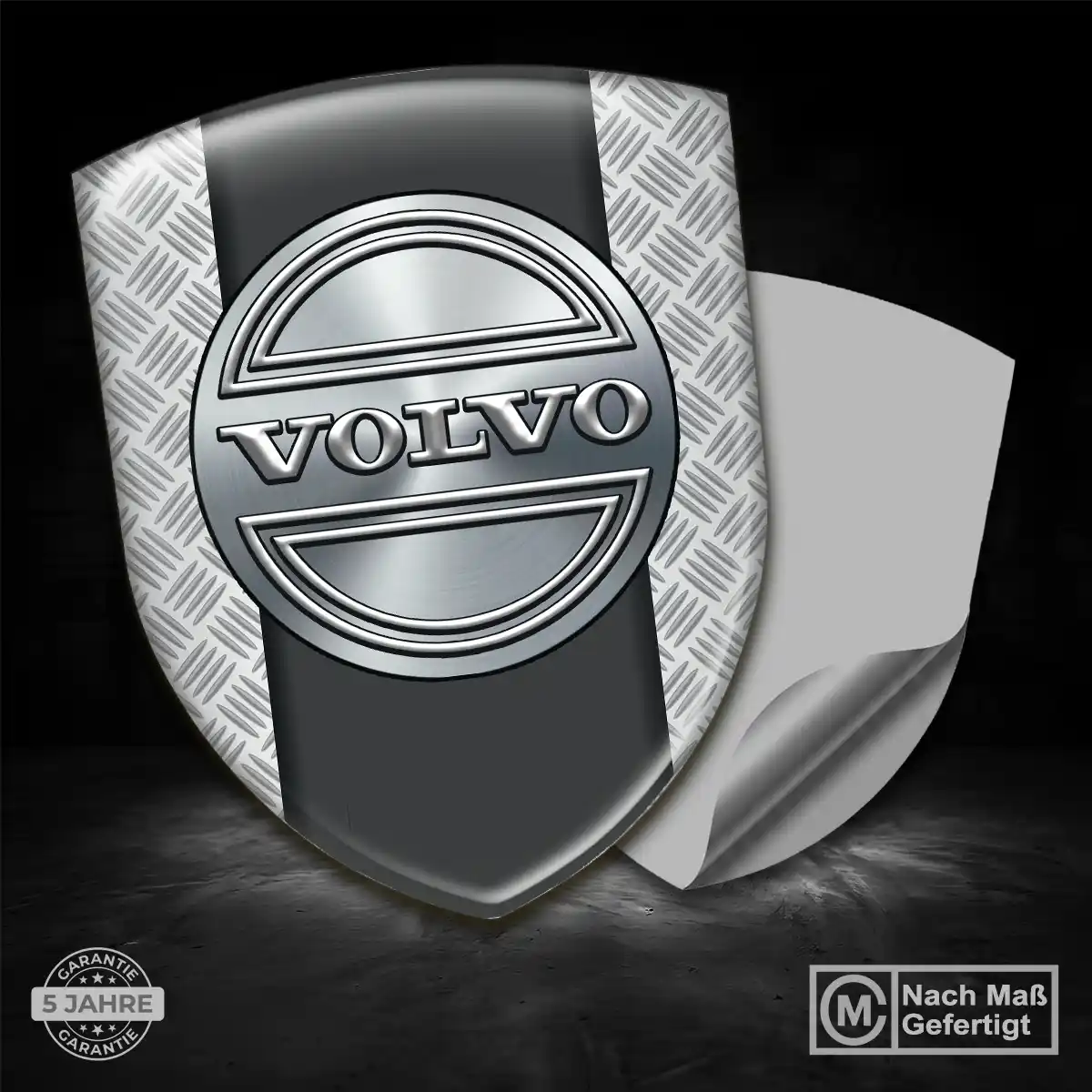 Volvo 3D Gel Aufkleber Auto Markenedition