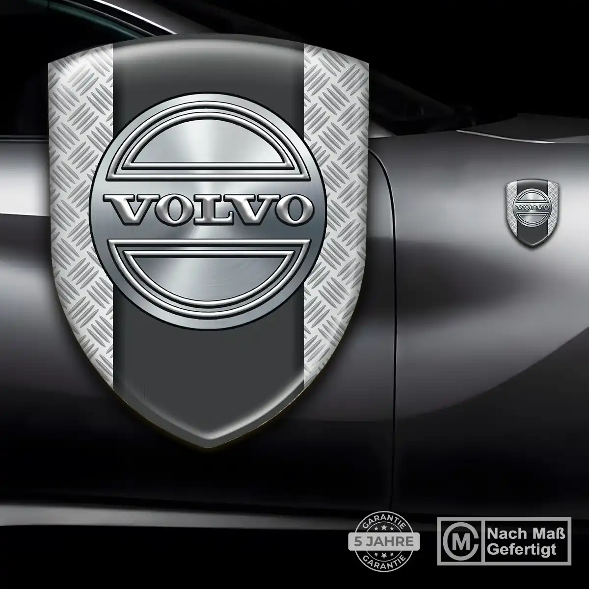 Volvo 3D Gel Aufkleber Auto Markenedition