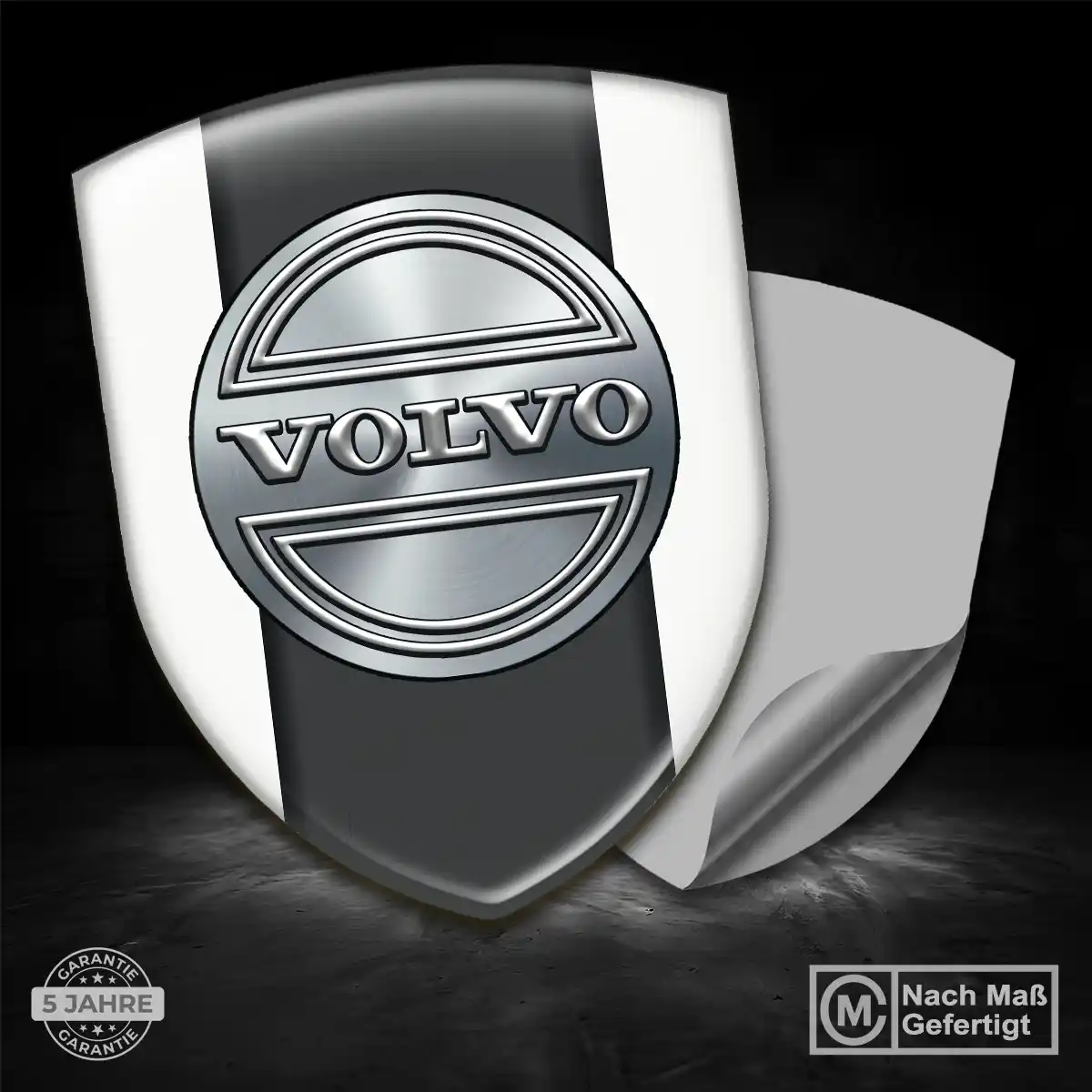 Volvo 3D Gel Aufkleber Auto Premium-Edition