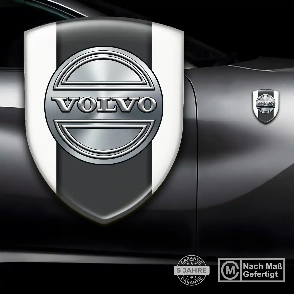 Volvo 3D Gel Aufkleber Auto Premium-Edition