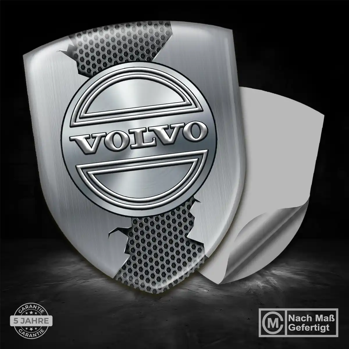 Volvo 3D Gel Aufkleber Auto Premiumqualität