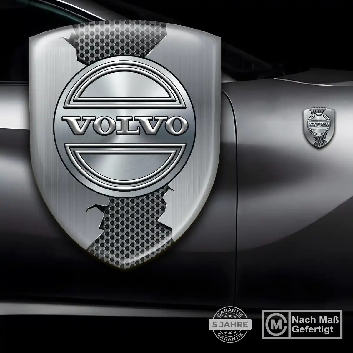 Volvo 3D Gel Aufkleber Auto Premiumqualität