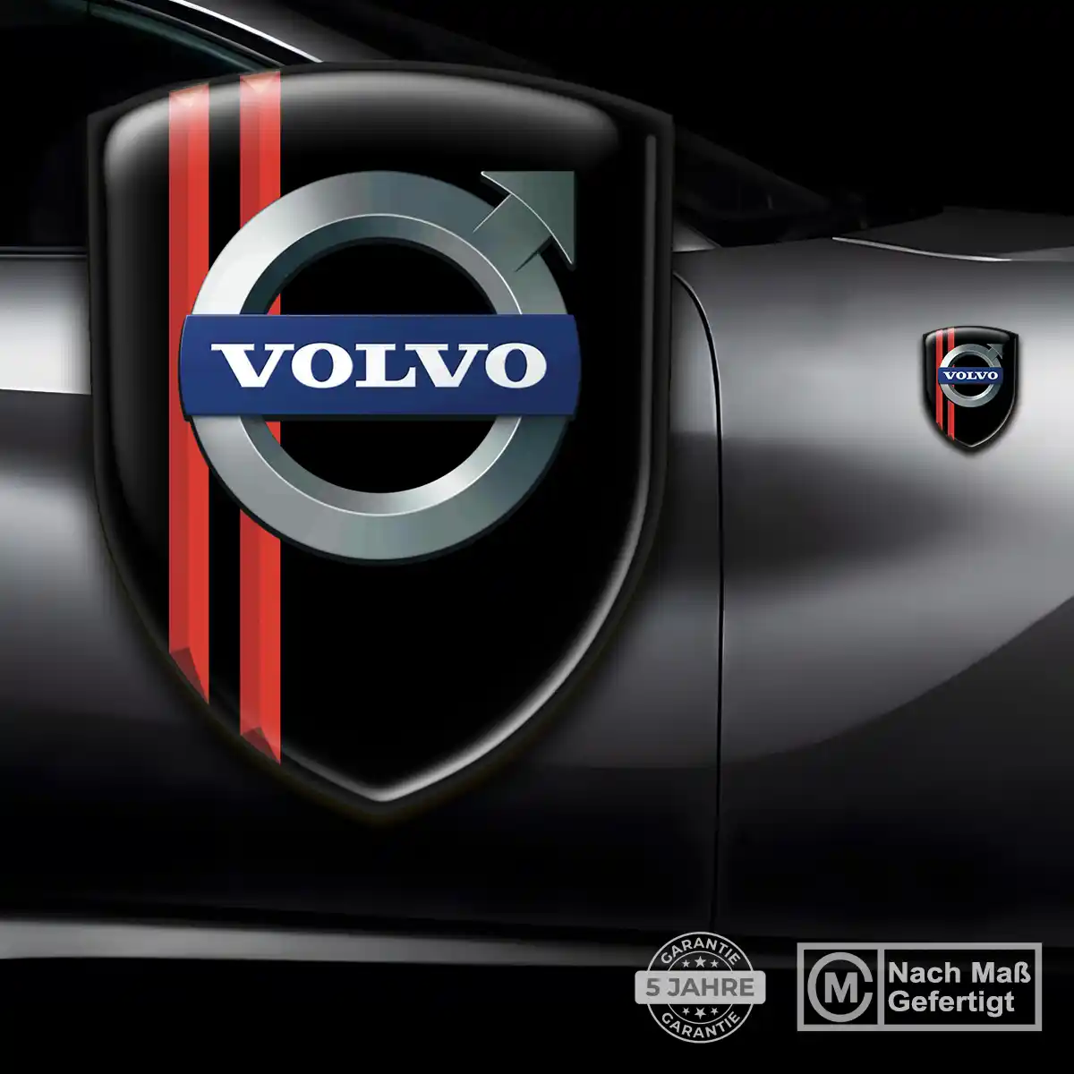 Volvo 3D Gel Aufkleber Auto Tuningfahrzeug