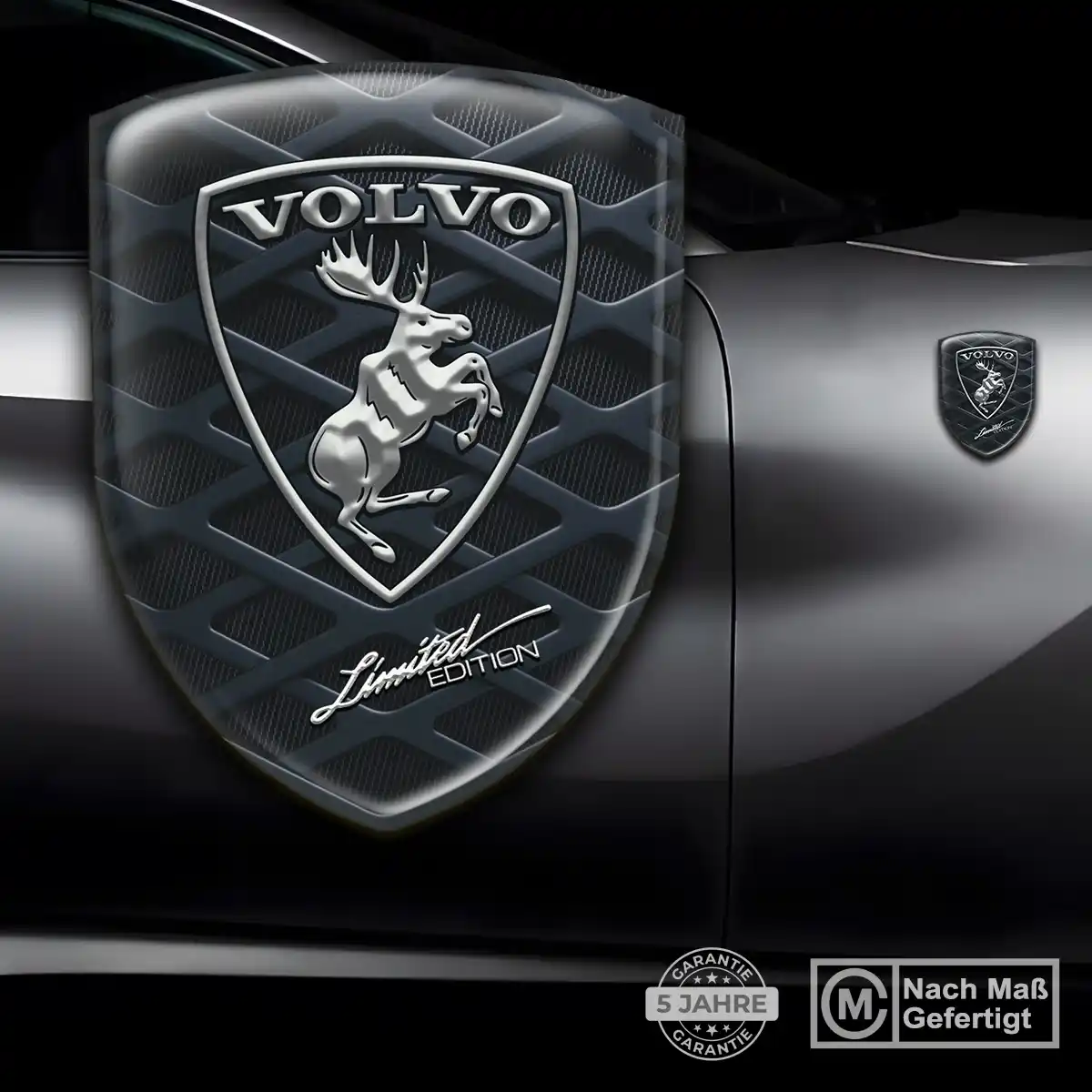 Volvo 3D Gel Aufkleber Emblem Ausdrucksstarkes Design