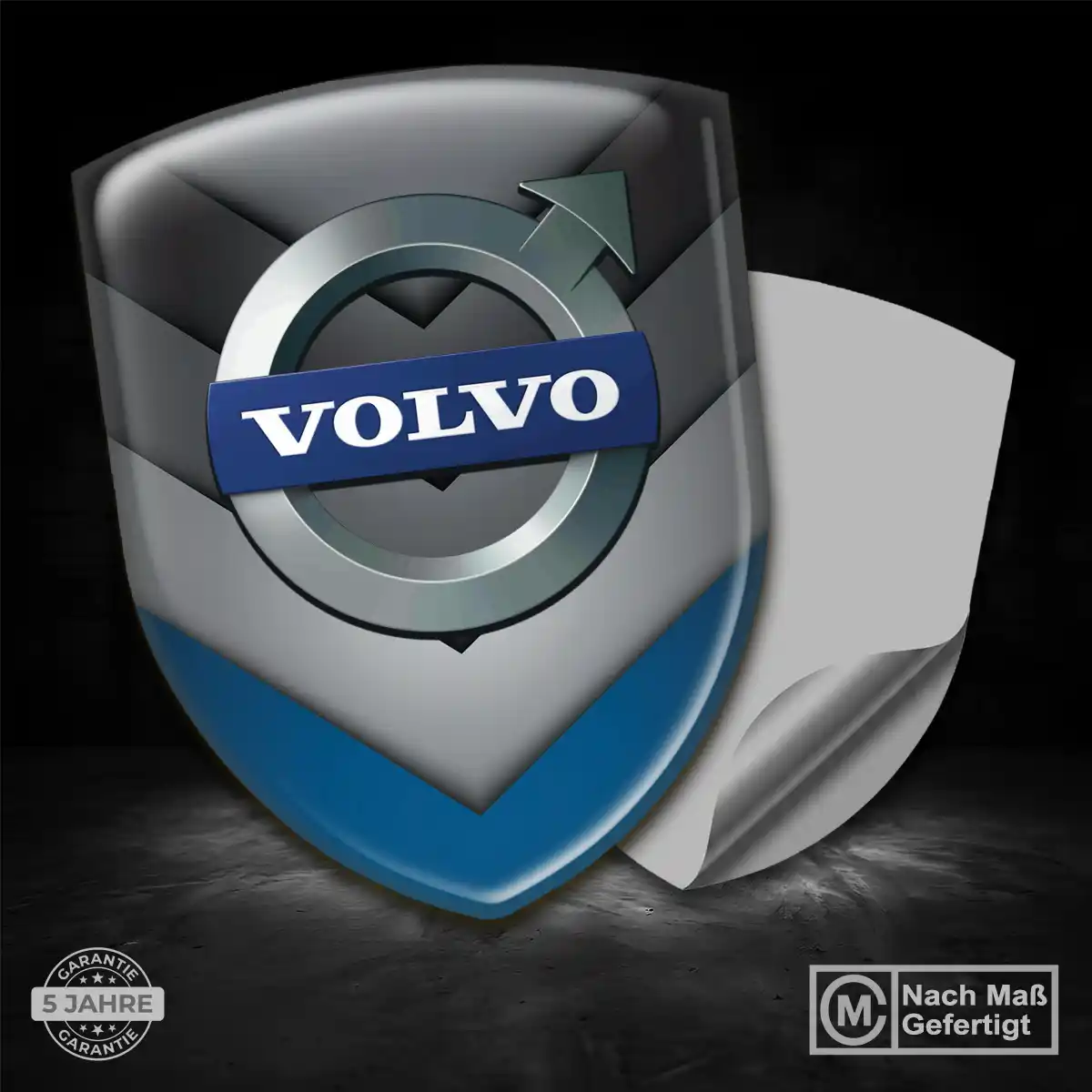 Volvo 3D Gel Aufkleber Emblem Auto Exterieurdesign