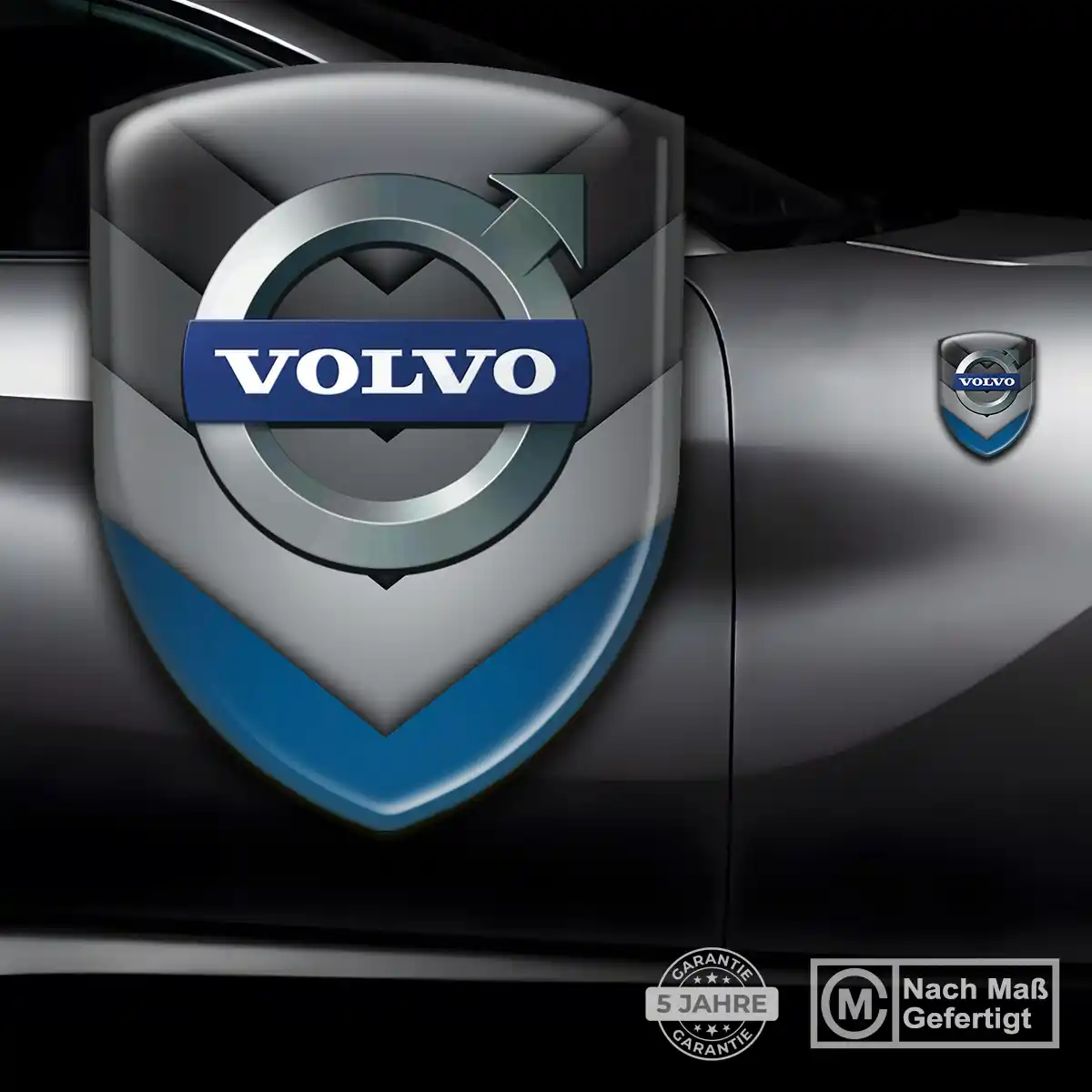 Volvo 3D Gel Aufkleber Emblem Auto Exterieurdesign