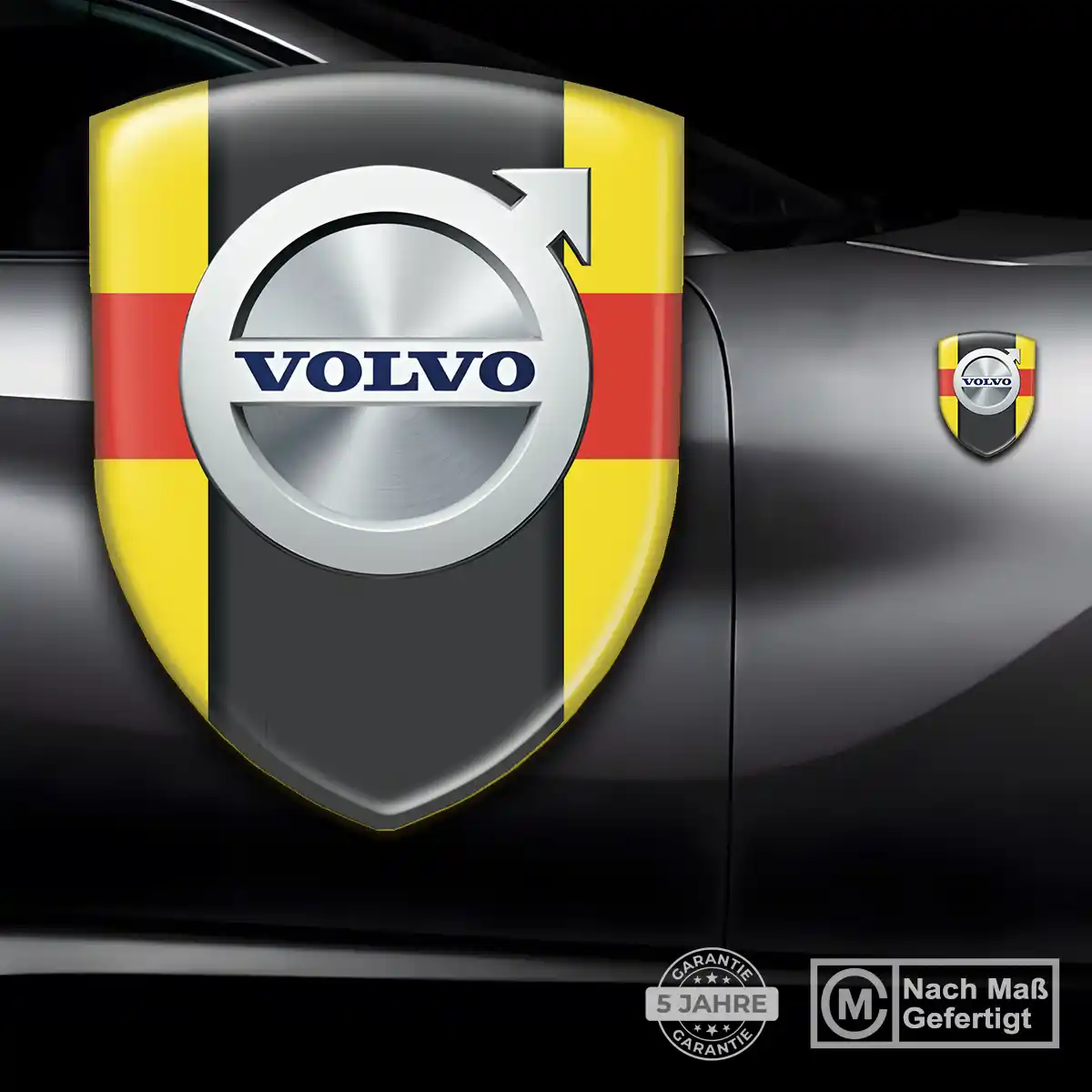 Volvo 3D Gel Aufkleber Emblem Auto Hochwertiges Harz