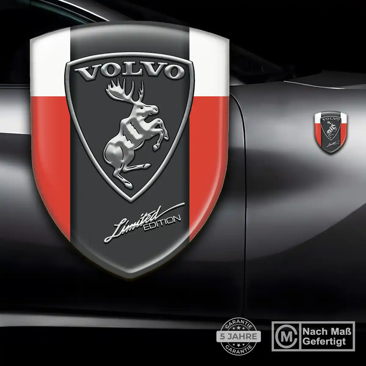 Volvo 3D Gel Aufkleber Emblem Auto Interieurdesign