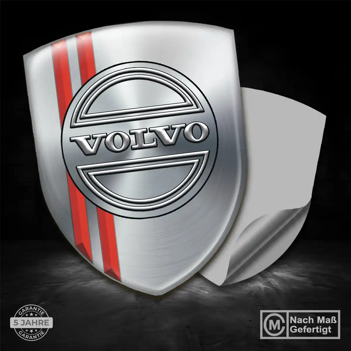 Volvo 3D Gel Aufkleber Emblem Auto Markenedition