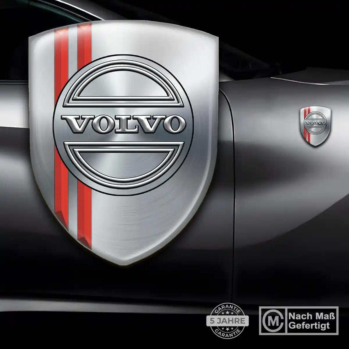 Volvo 3D Gel Aufkleber Emblem Auto Markenedition