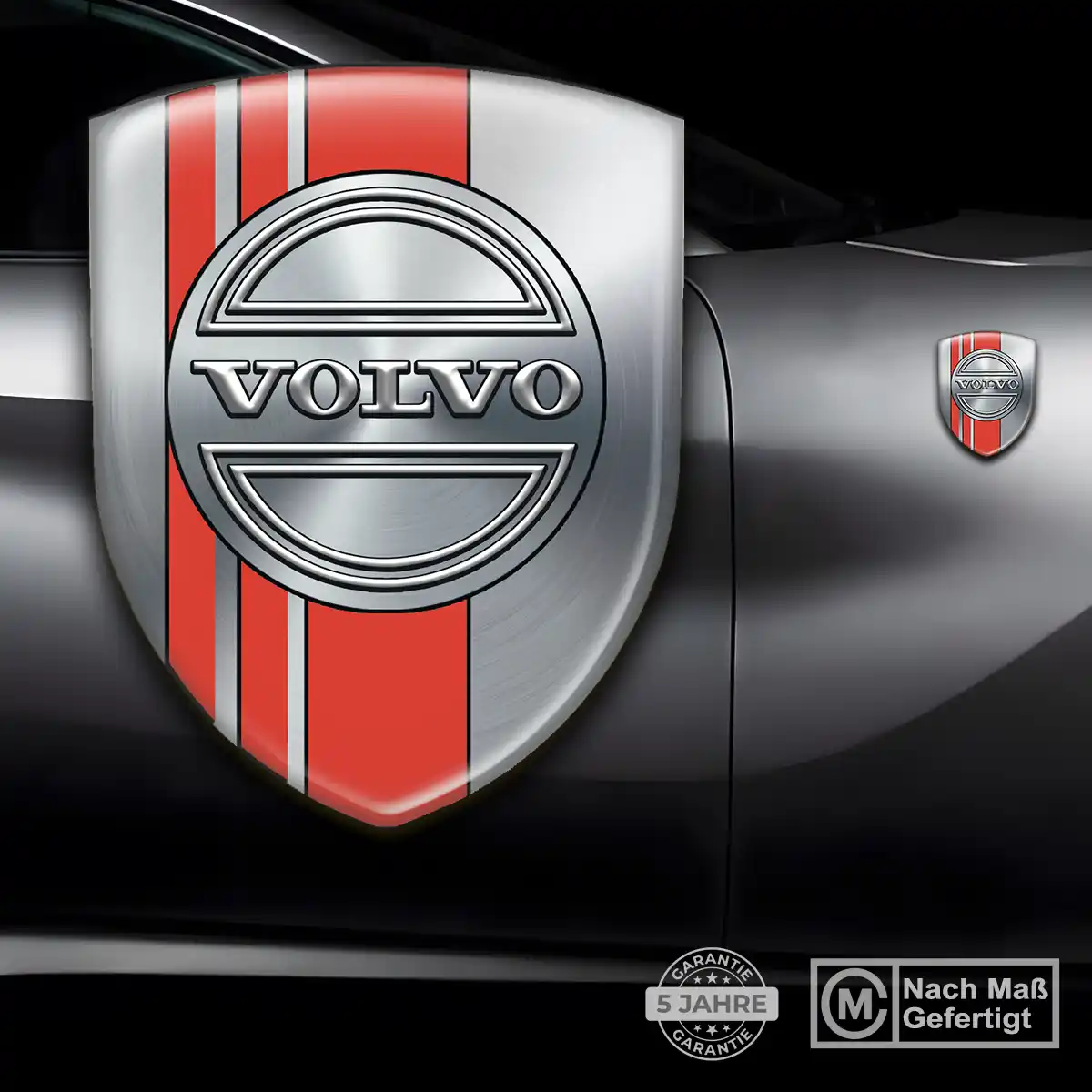 Volvo 3D Gel Aufkleber Emblem Auto Premium-Edition