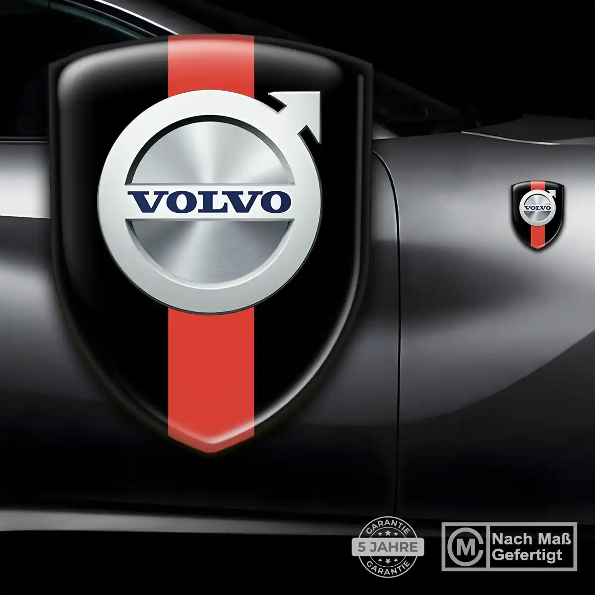 Volvo 3D Gel Aufkleber Emblem Auto Premiumqualität