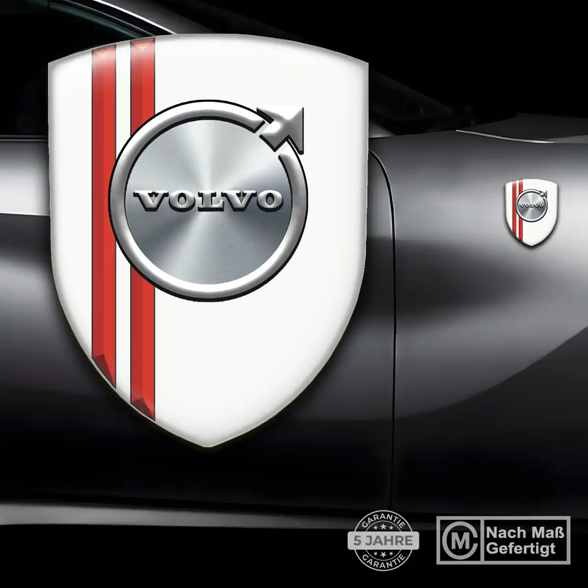 Volvo 3D Gel Aufkleber Emblem Auto Stilvolles Design