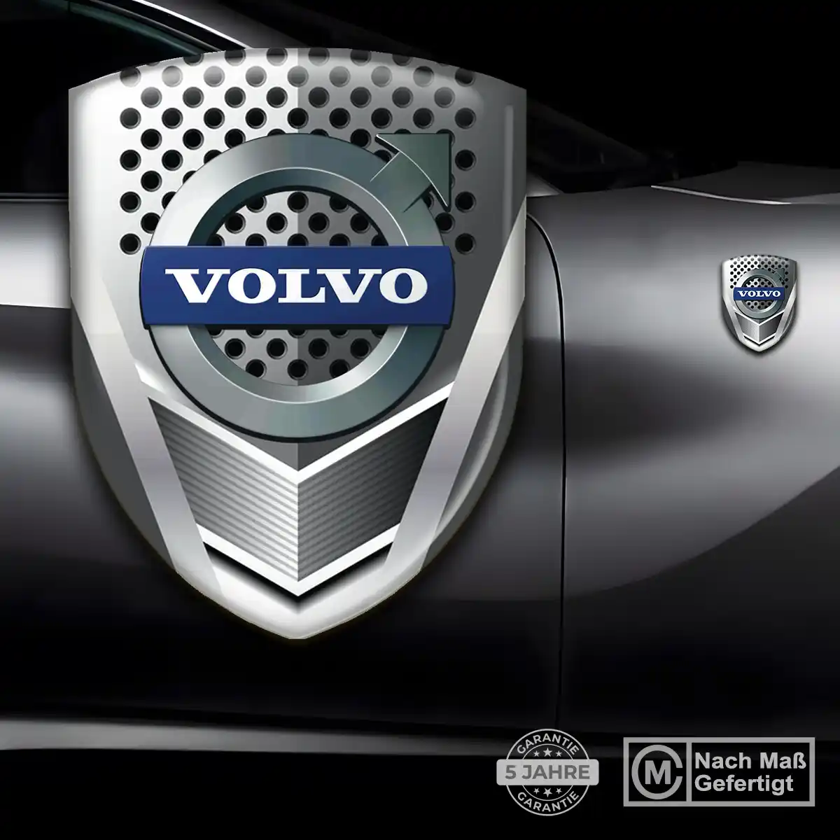 Volvo 3D Gel Aufkleber Emblem Exterieurdesign