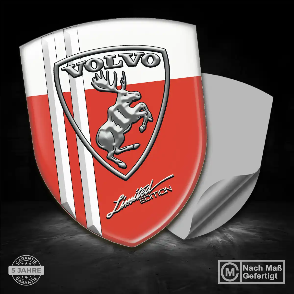 Volvo 3D Gel Aufkleber Emblem Interieurdesign