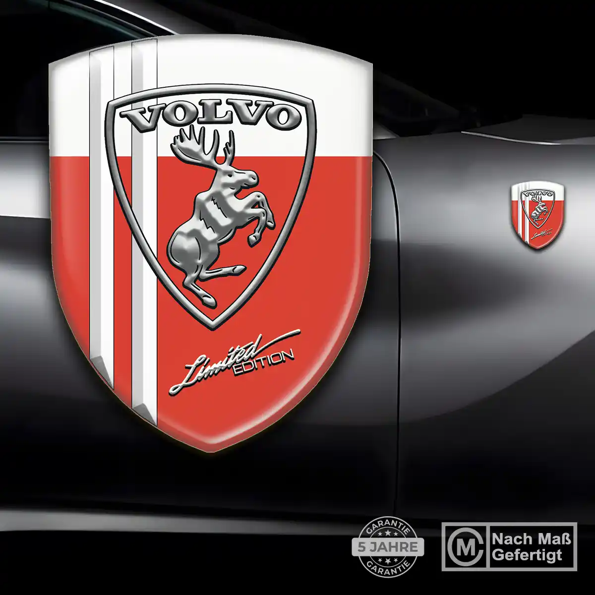 Volvo 3D Gel Aufkleber Emblem Interieurdesign