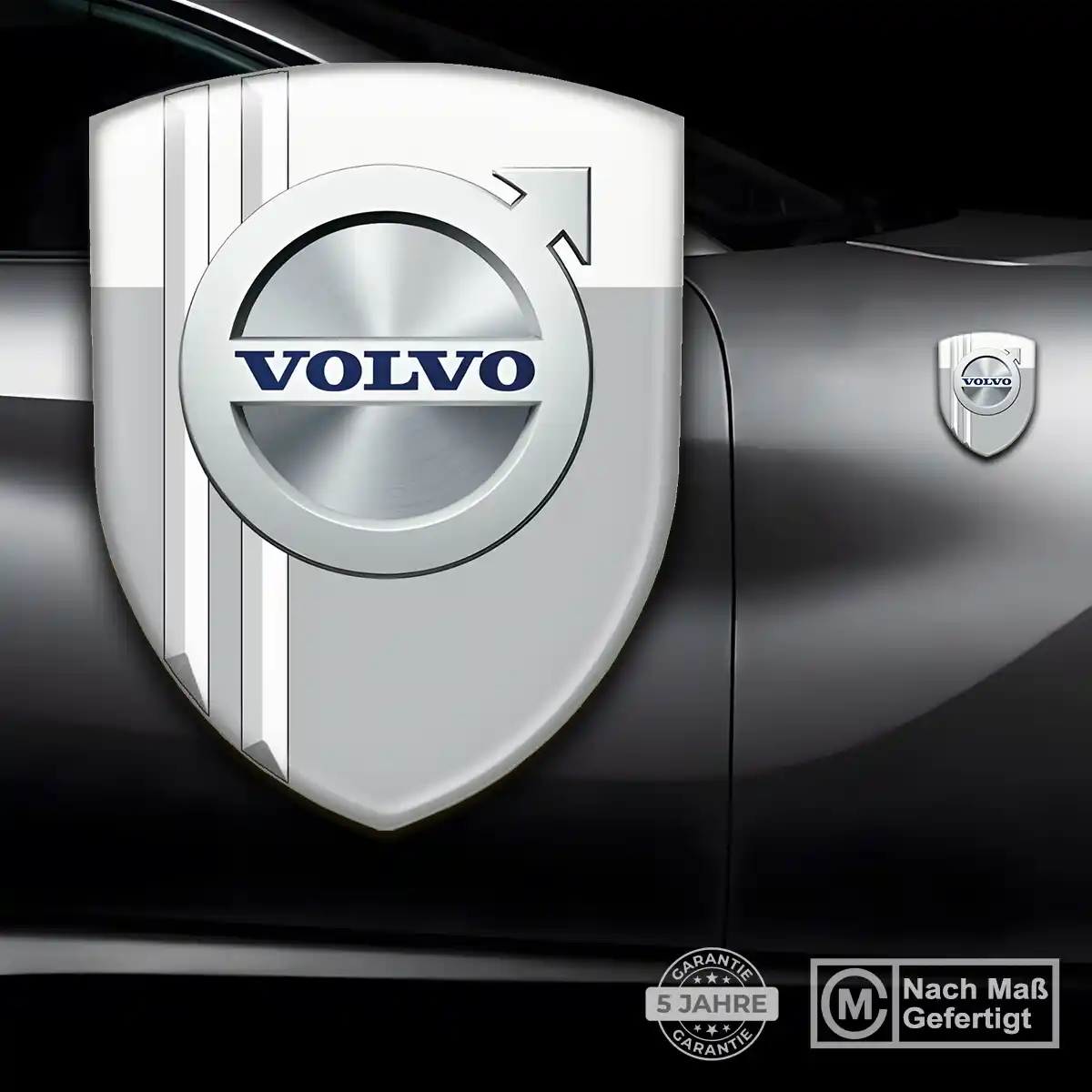 Volvo 3D Gel Aufkleber Emblem Limitierte Auflage