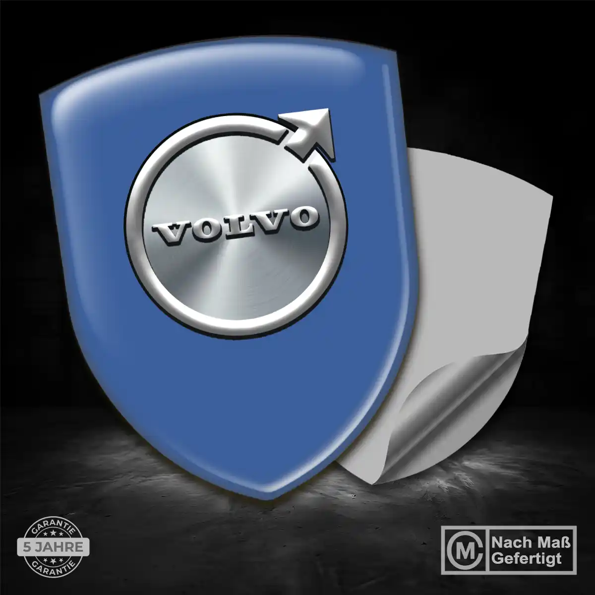 Volvo 3D Gel Aufkleber Emblem Luxus-Edition