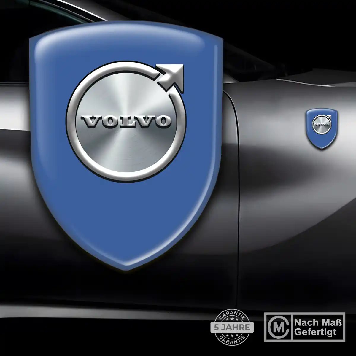 Volvo 3D Gel Aufkleber Emblem Luxus-Edition
