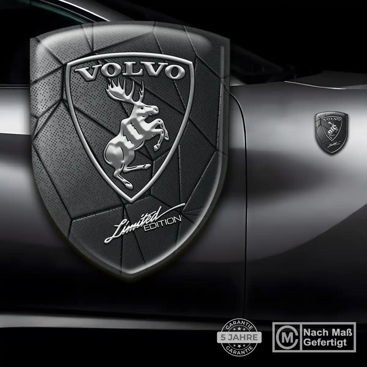 Volvo 3D Gel Aufkleber Emblem Tuningfahrzeug