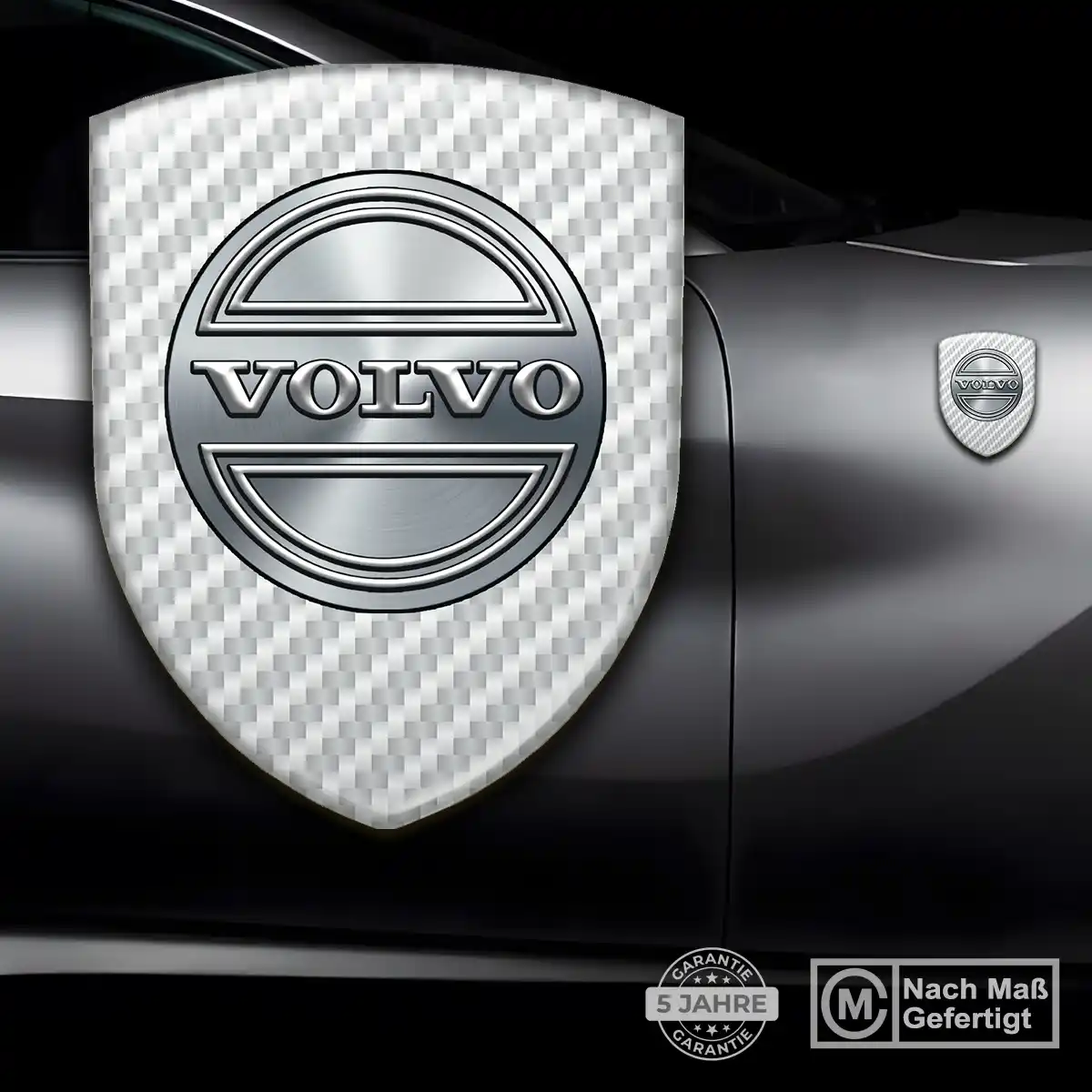 Volvo 3D Gel Aufkleber Embleme Anspruchsvolles Design