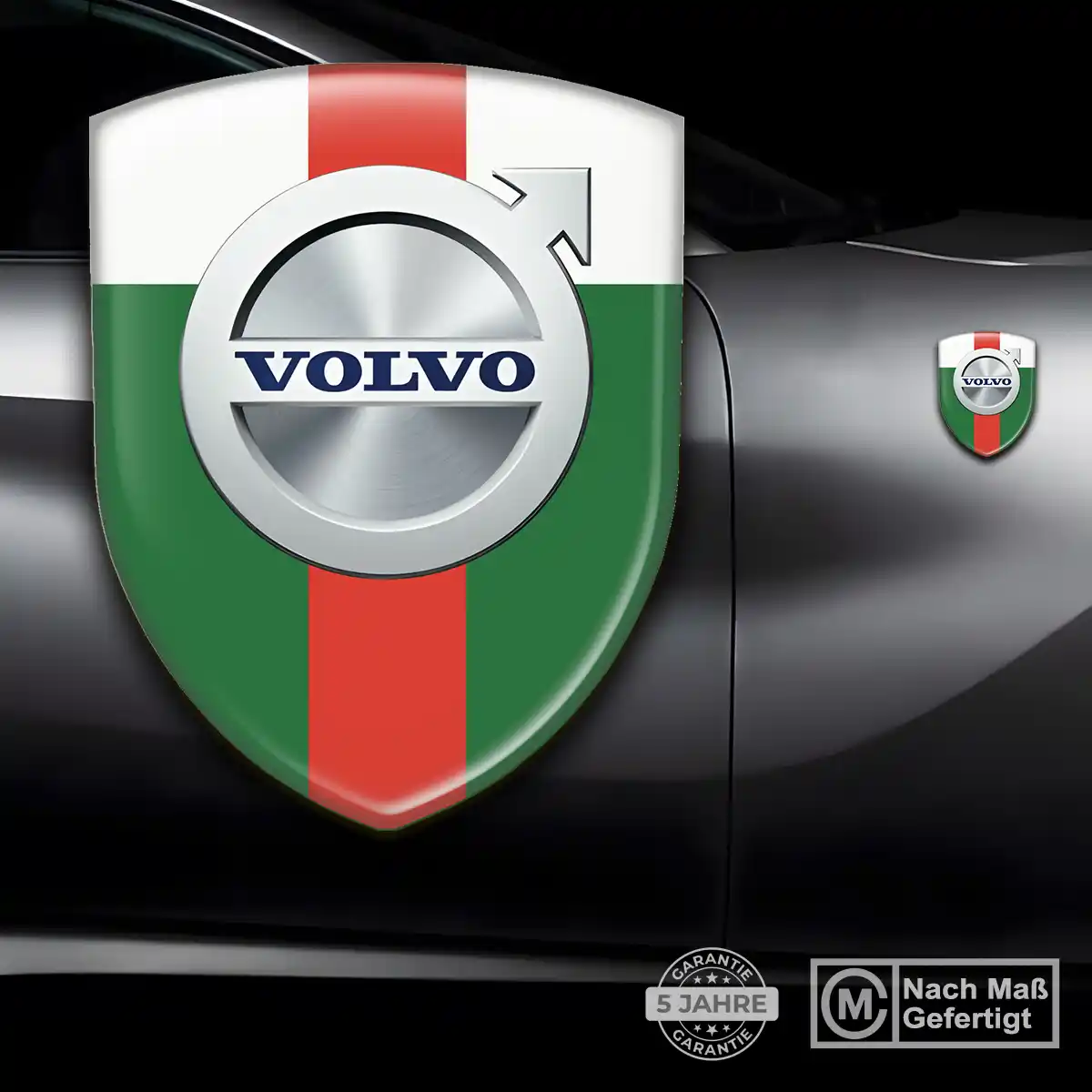 Volvo 3D Gel Aufkleber Embleme Auto Elegantes Design