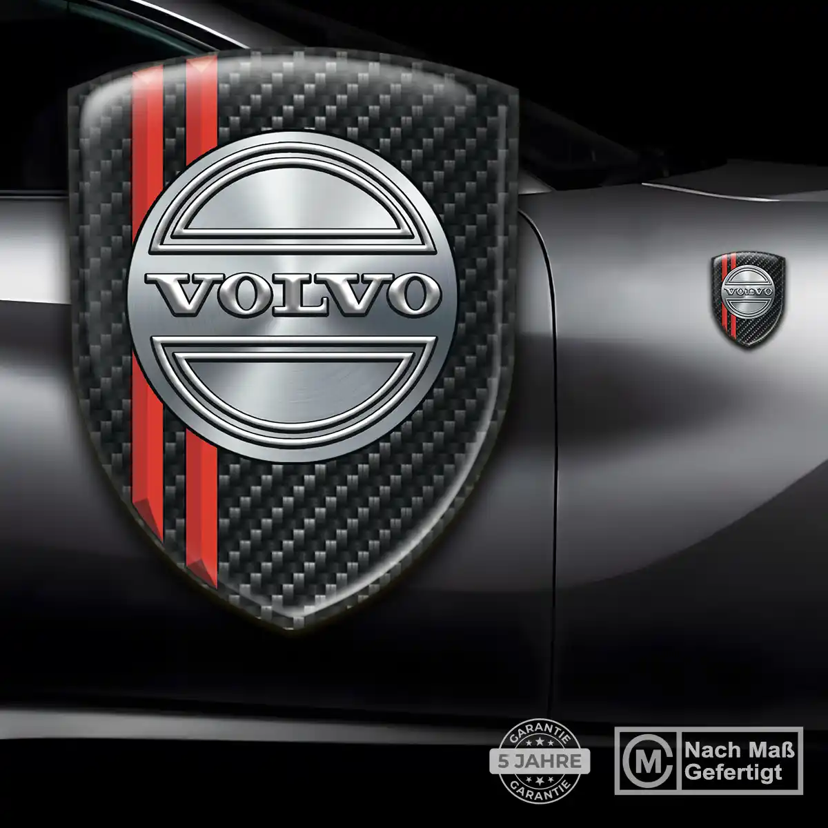 Volvo 3D Gel Aufkleber Embleme Auto Exterieurdesign