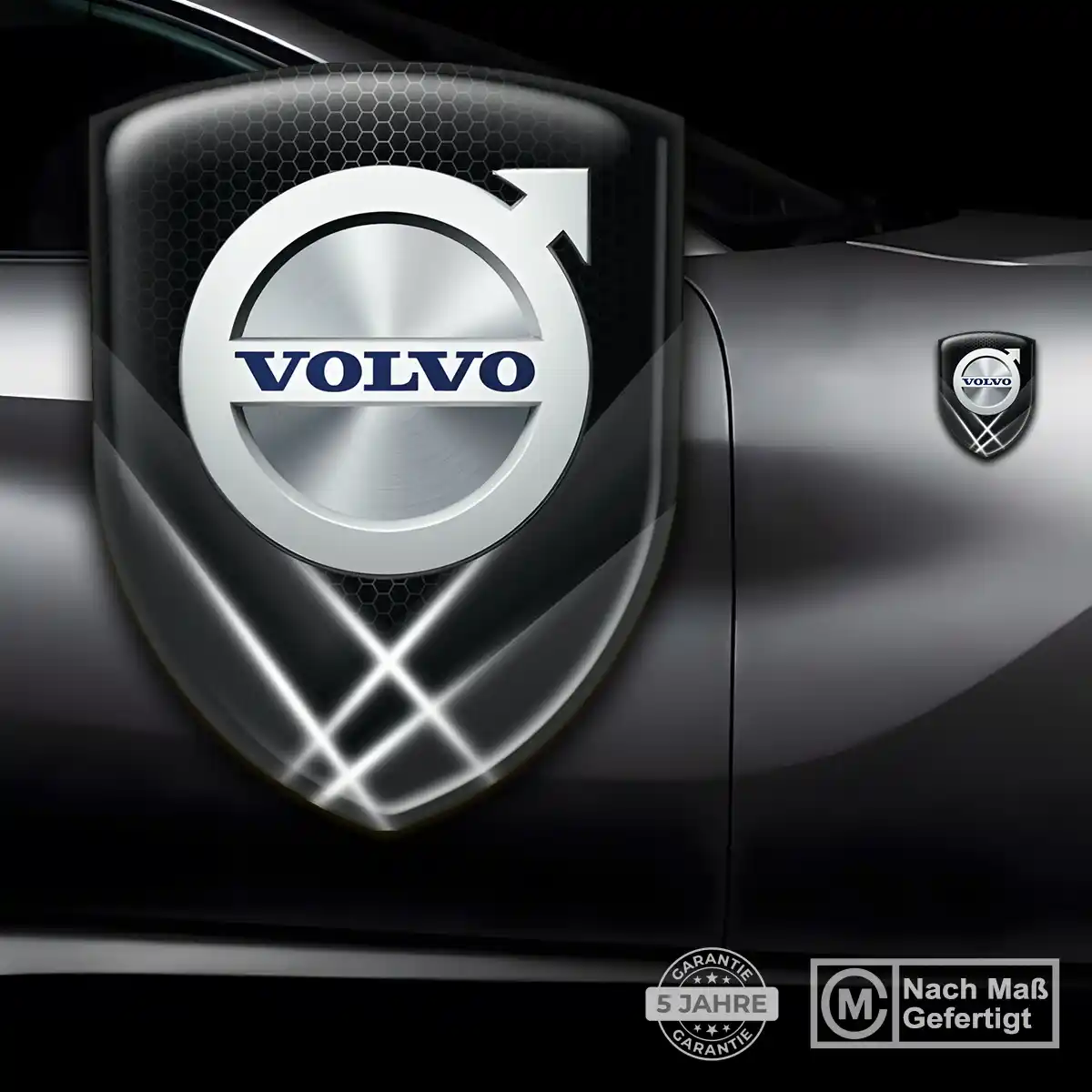 Volvo 3D Gel Aufkleber Embleme Auto Interieurdesign