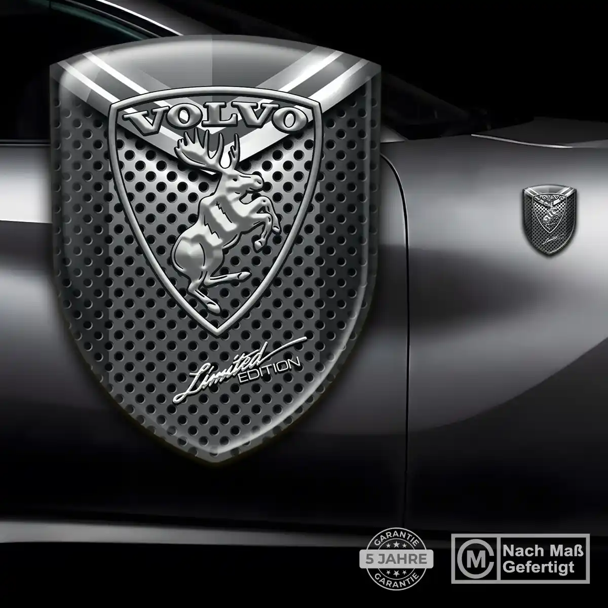 Volvo 3D Gel Aufkleber Embleme Auto Modernes Design