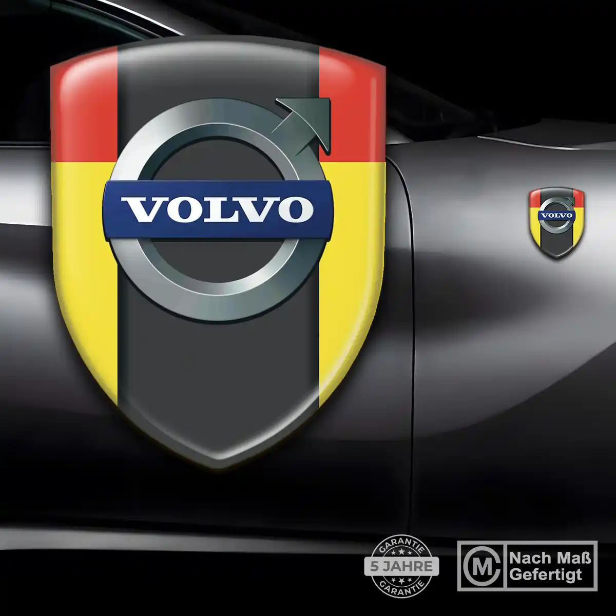 Volvo 3D Gel Aufkleber Embleme Auto Premium-Edition