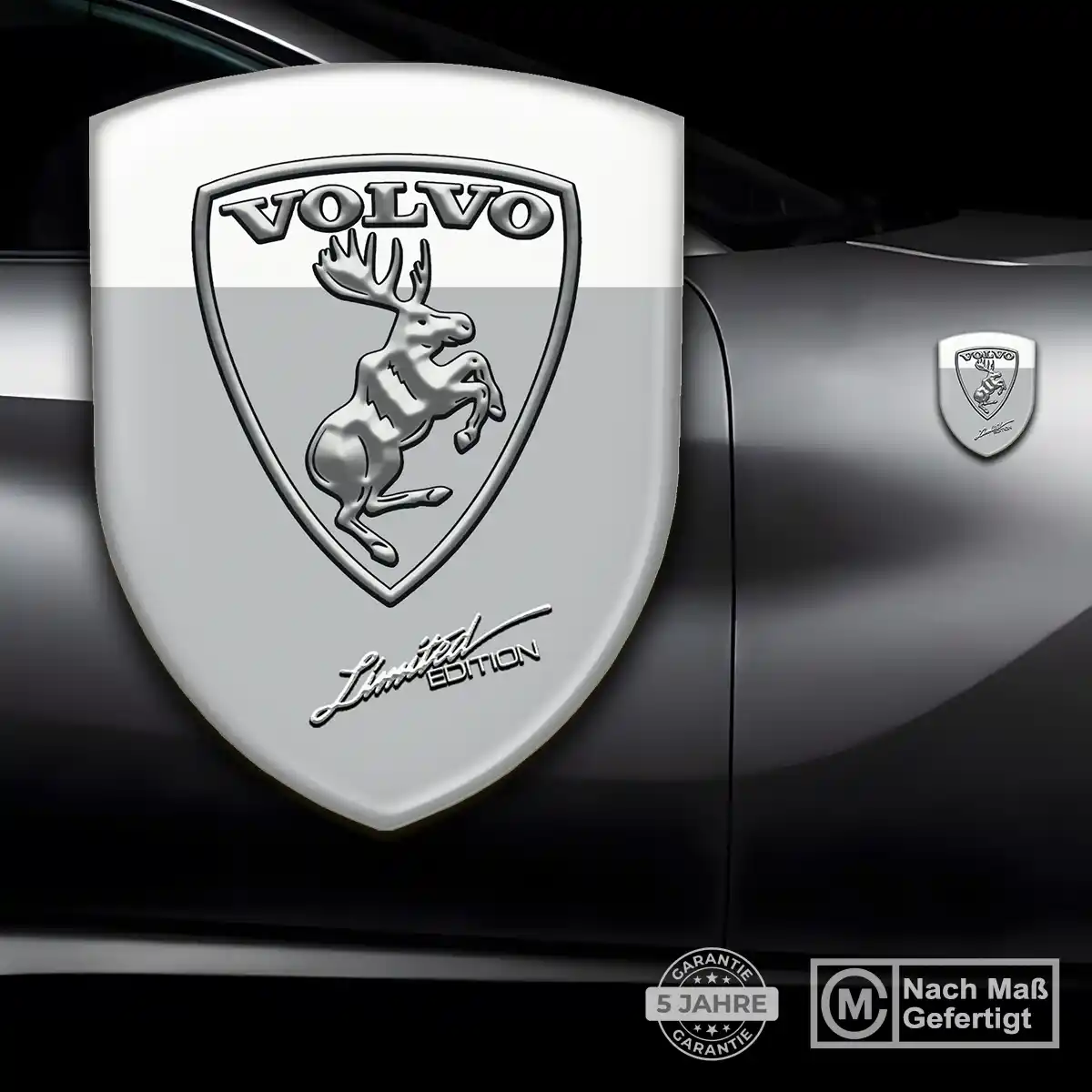 Volvo 3D Gel Aufkleber Embleme Auto Stilvolles Design